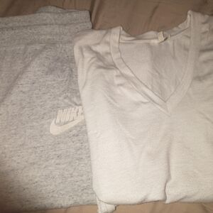 Nike sweats & Wilfred sweater